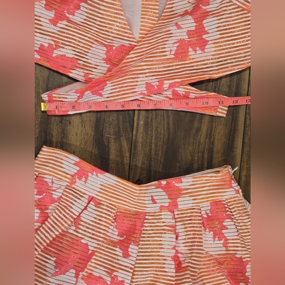 Ramy Brook Jana Floral Two-Piece sz 2 - Picture 5 of 12